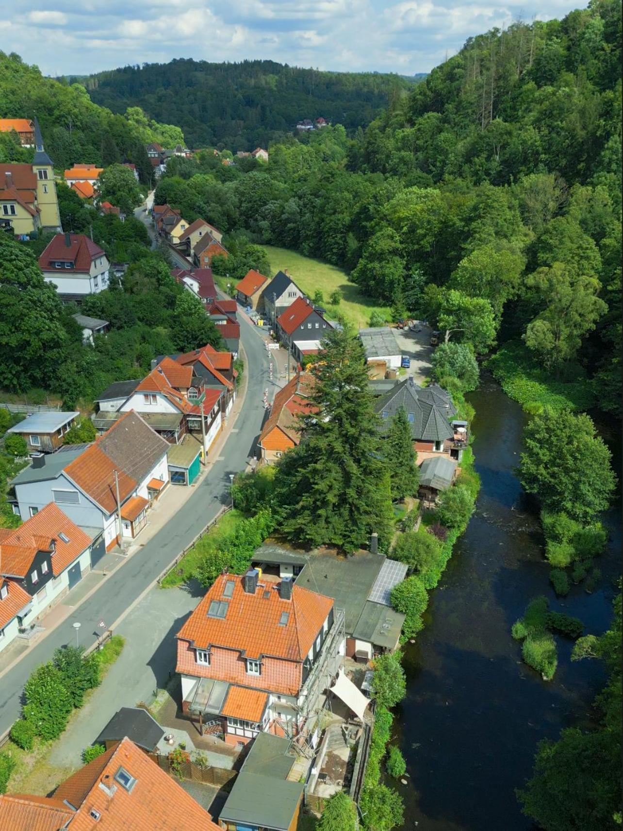 Haus Ludwig - Saniertes Fachwerkhaus Im Harz - 12 Personen Villa Thale Exterior foto