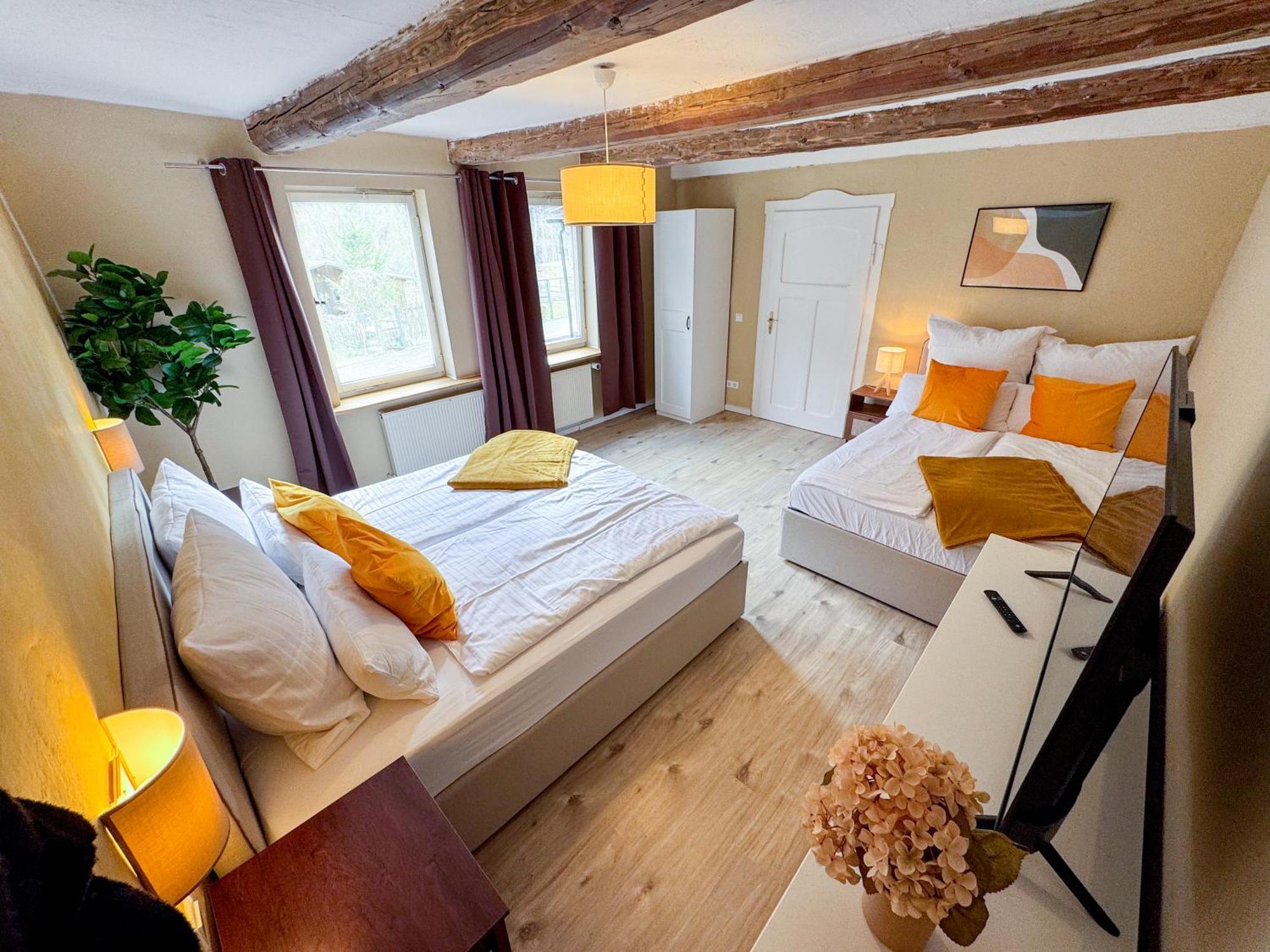 Haus Ludwig - Saniertes Fachwerkhaus Im Harz - 12 Personen Villa Thale Exterior foto